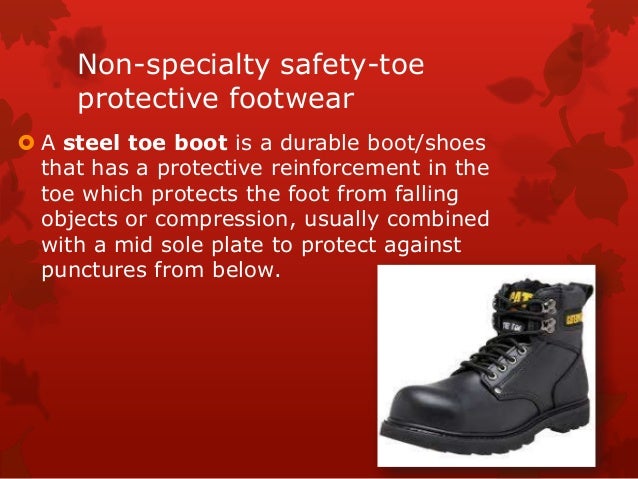 safety toe protective footwear