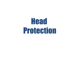 Head
Protection
 