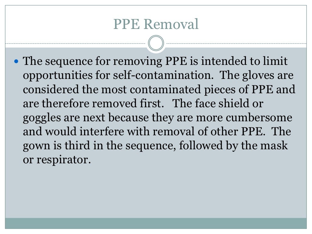 Personal protective equipment guidance for the selection and use of p…