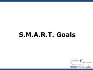 S.M.A.R.T. Goals
 