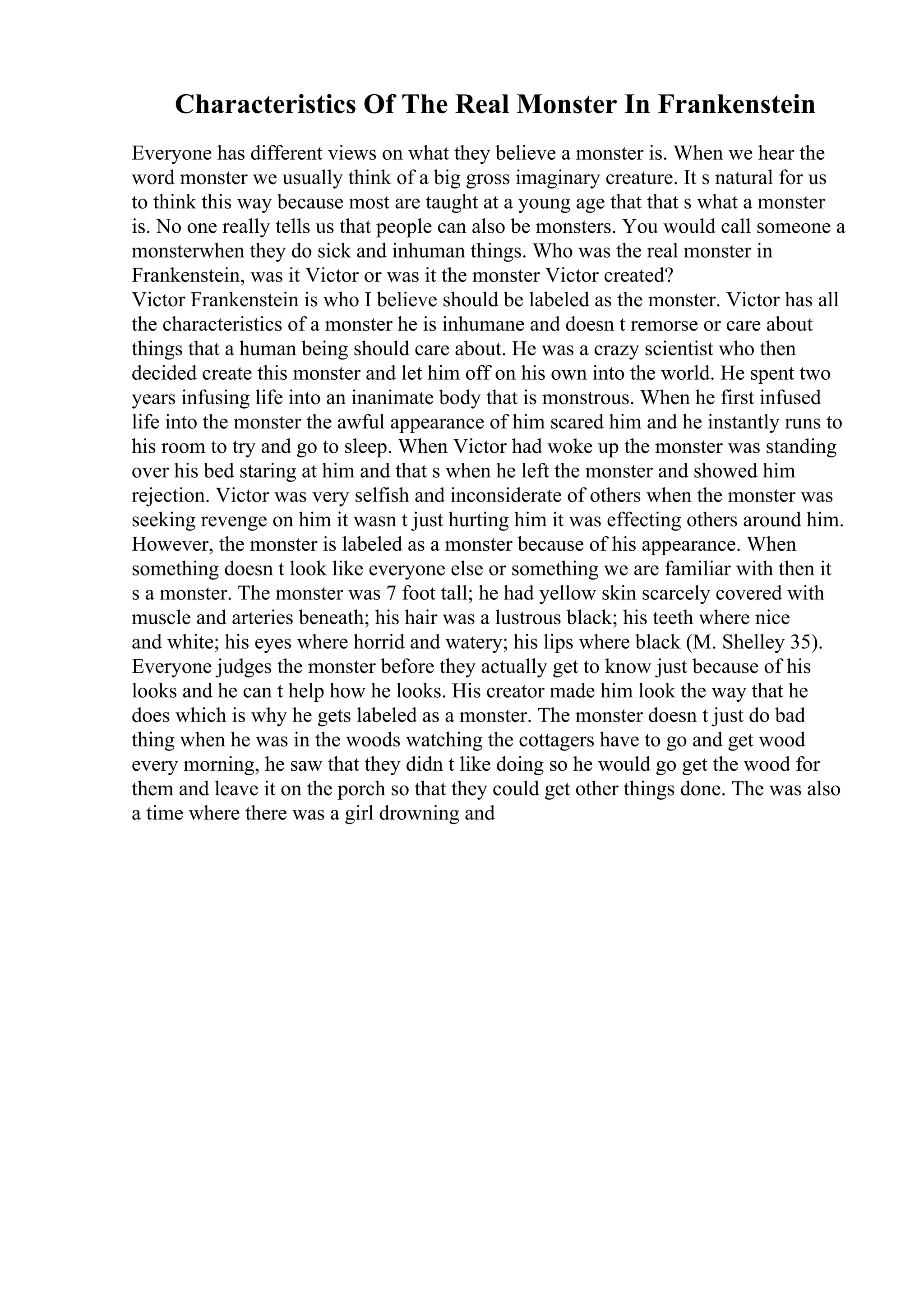 Personal Response Essay Examples PDF