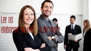 Let us
elaborate on this .. a bit more
 