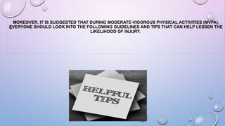 Help Moderate Personal Safety Protocol during Moderate-Vigorous Physical Activities ...