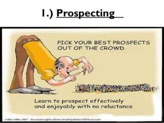 1.) Prospecting
 