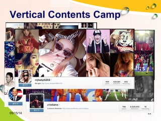 05/15/14 22
Vertical Contents Camp
 