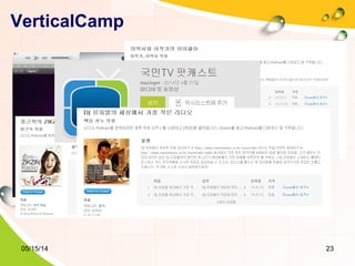 05/15/14 23
VerticalCamp
 
