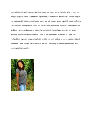 Personal Statement  Wikispace