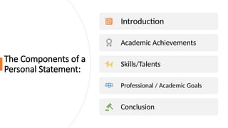 Personal Components Example Personal Statement (Brief).pptx for writing | PPTX