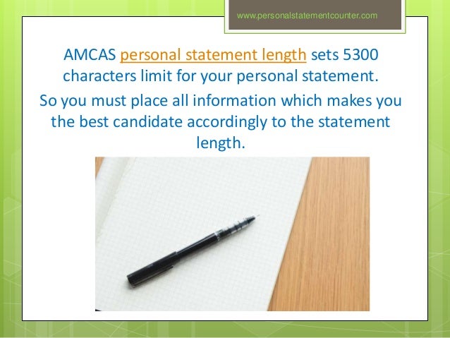Personal statement checker free image