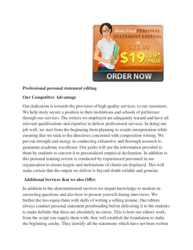 Personal Statement Writing | Assignment Masters