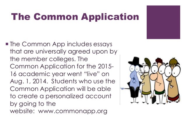 personal statement presentation common application essay 2015 16