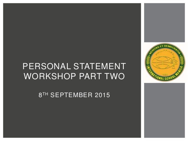 sdsu personal statement workshop