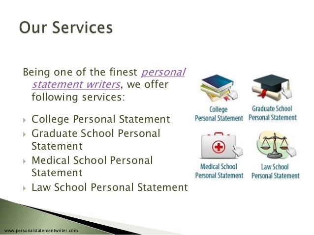 Personal statement writers