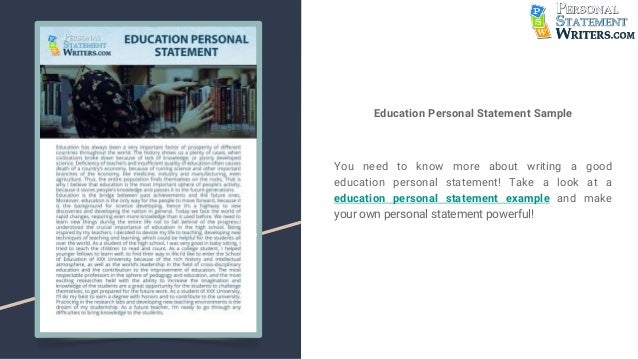 How to write a personal statement for college picture