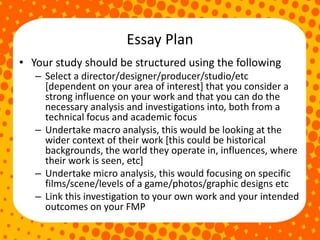 Personal Study Essay Research Document Pro Forma.pptx
