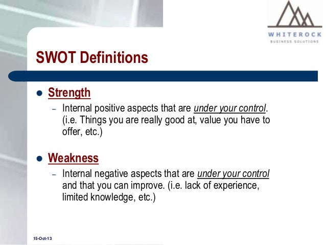 personal swot analysis a good tool for assessing employees strength and weakness of an employee