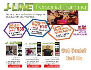 Personal training J-Line Fitness