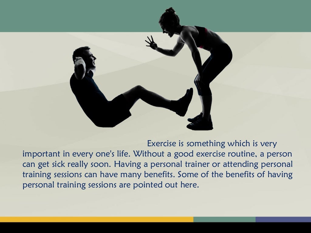 Benefits of personal training