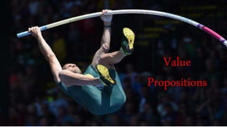 Value
Propositions
 