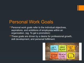 Personal Work Goals and Plans VS Organizational Goals.pptx
