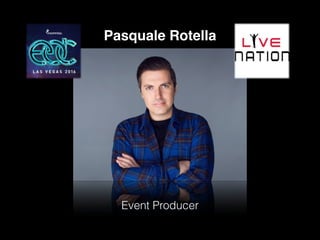 Pasquale Rotella
Event Producer
 