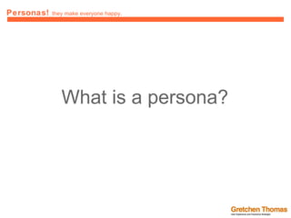 What is a persona? 