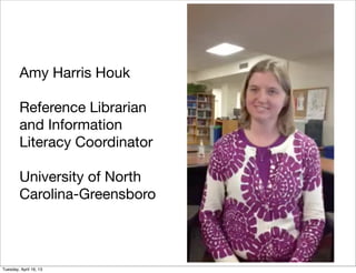 Building a Dream Team: Library Personas in the 21st Century