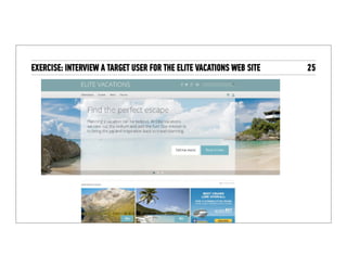 Exercise: Write your interview questions
 
