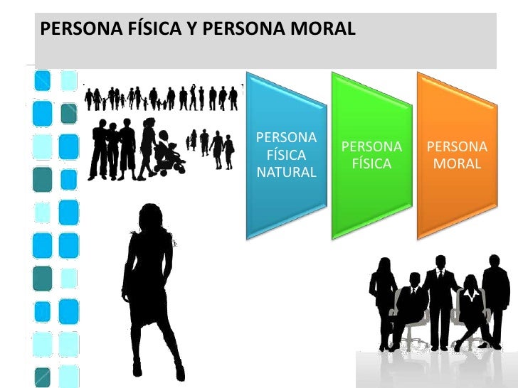 Personas físicas y morales...