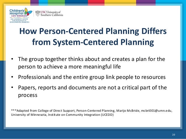 person centered planning essay One way to do that is through a process called person-centered planning sample person-centered plans: general information on person-centered planning all inclusive, issue #2, spring 2004. person centered planning essay One way to do that is through a process called person-centered planning sample person-centered plans: general information on person-centered planning all inclusive, issue #2, spring 2004.