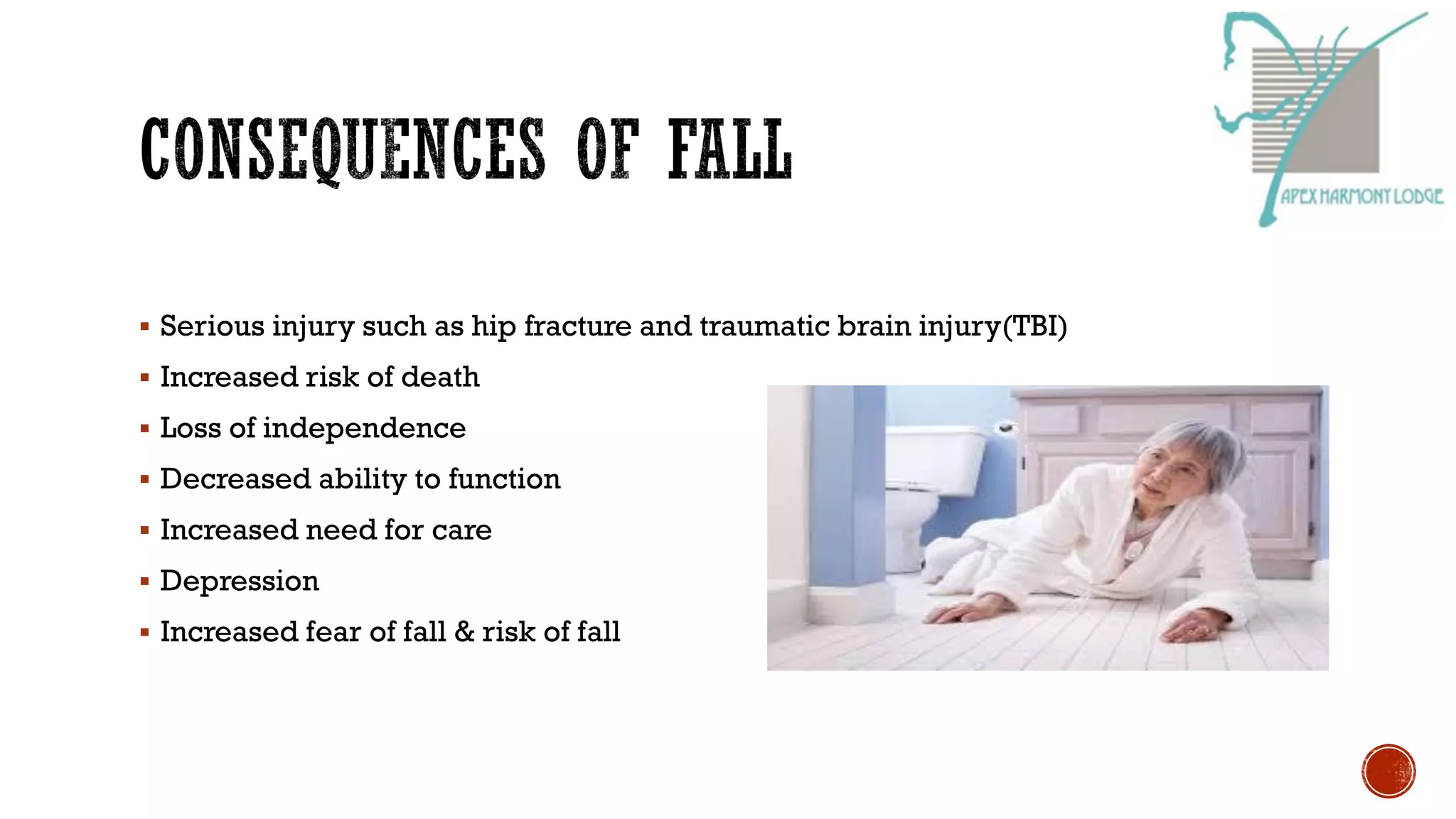 Person Centred Care approach to Fall Prevention in Nursing Homes. | PDF