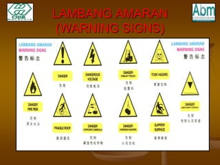LAMBANG AMARAN 
(WARNING SIGNS) 
 