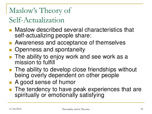 Personlality Theories Personlality Theories