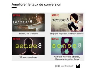 www.15marches.fr
Améliorer le taux de conversion
 