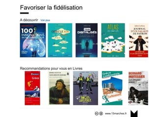 www.15marches.fr
@15marches
#LDTRA
stephane@15marches.fr
Favoriser la fidélisation
 