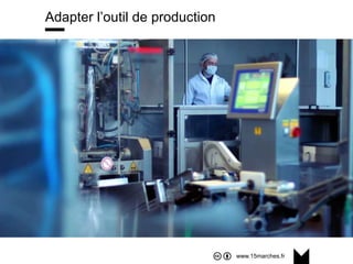 www.15marches.fr
Adapter l’outil de production
 