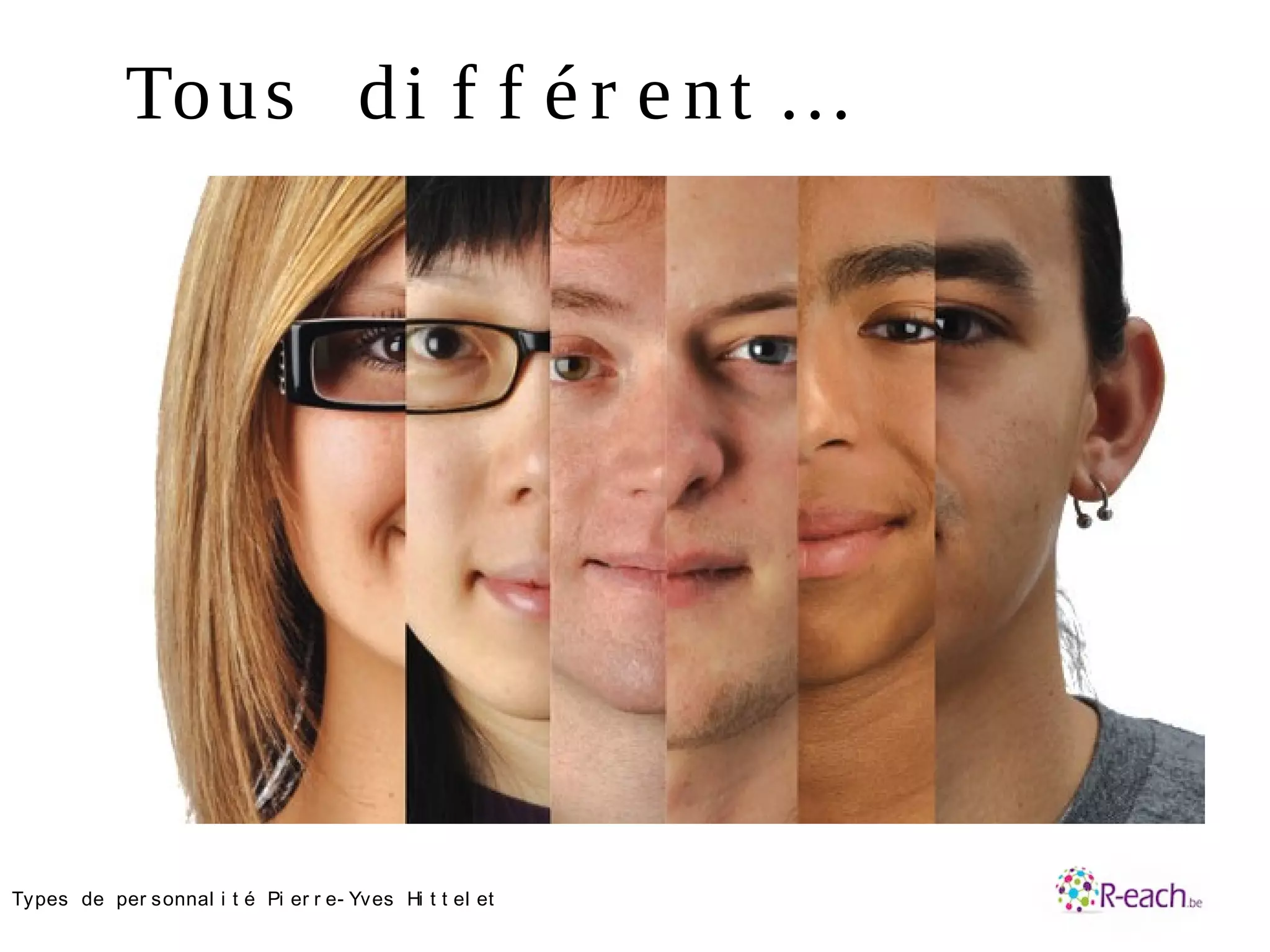 Formation sur les types de personnalité | PPT