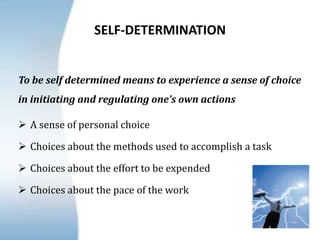 Rewards		CHARACTERISTICS OF EMPOWERMENTEmployees feel empowered and respected