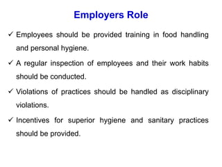 Personnel hygiene/ Personal hygiene and it's efficiency | PPTX
