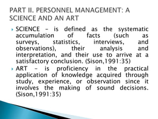 Personnel Management