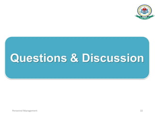 Personnel Management 32
 