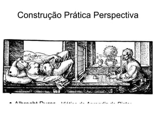 Construção Prática Perspectiva Albrecht Durer - Viático do Aprendiz de Pintor 