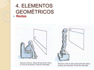 4. ELEMENTOS
GEOMÉTRICOS
 Rectas
 