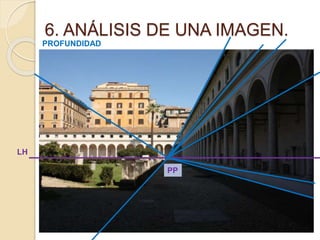 6. ANÁLISIS DE UNA IMAGEN.
LH
PP
PROFUNDIDAD
 