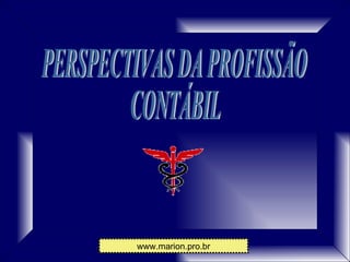 www.marion.pro.br PERSPECTIVAS DA PROFISSÃO CONTÁBIL 