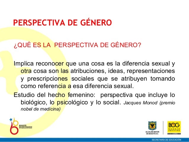 Perspectiva de género