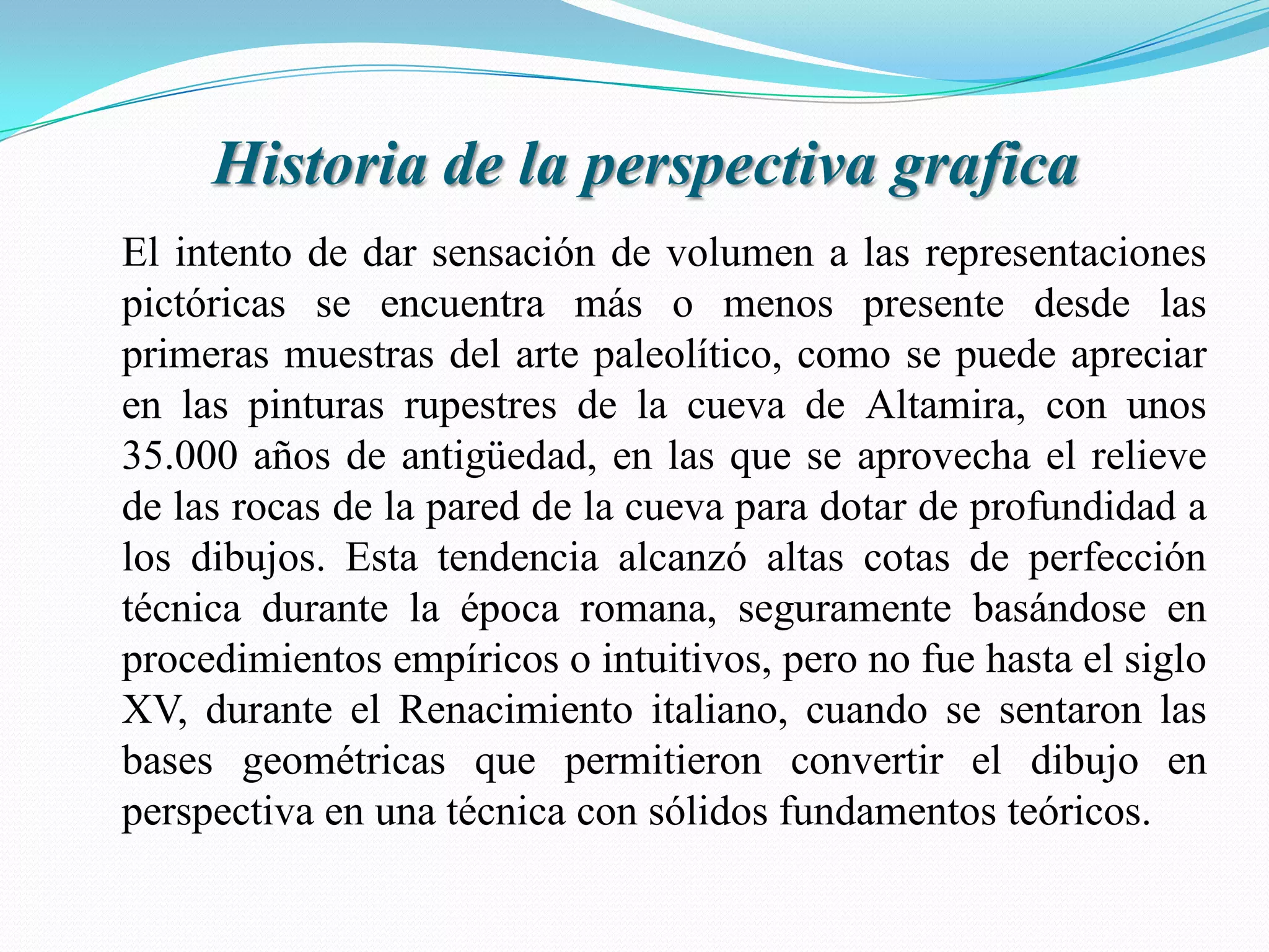 Importancia de la perspectiva gráfica | PPT