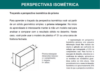 PERSPECTIVAS ISOMÉTRICA
     PERSPECTIVAS
 