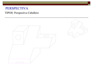 PERSPECTIVA
TIPOS: Perspectiva Caballero
 