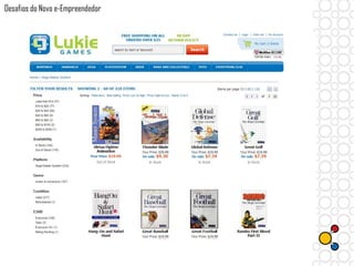 Desafios do Novo e-Empreendedor
 